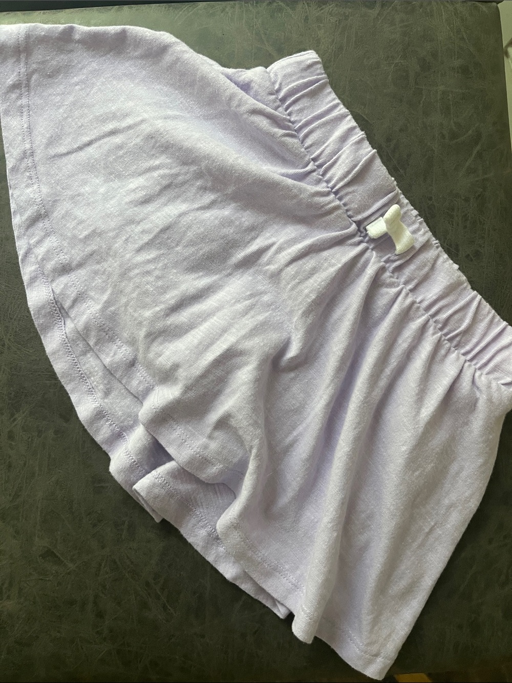 wonder nation Light Lilac Elastic-Waist Girls' Skort with Bow